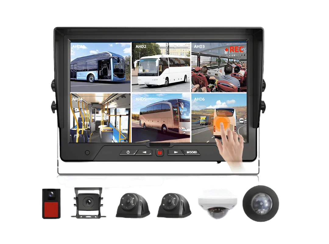 Monitor DVR de 6 Canales 10.1"