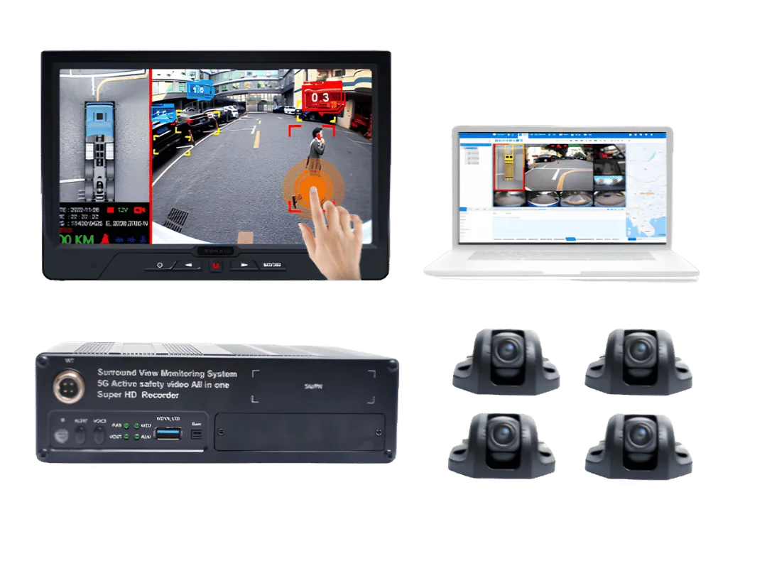 AI 360° AVM – Versión 4G Cloud, 4-CH