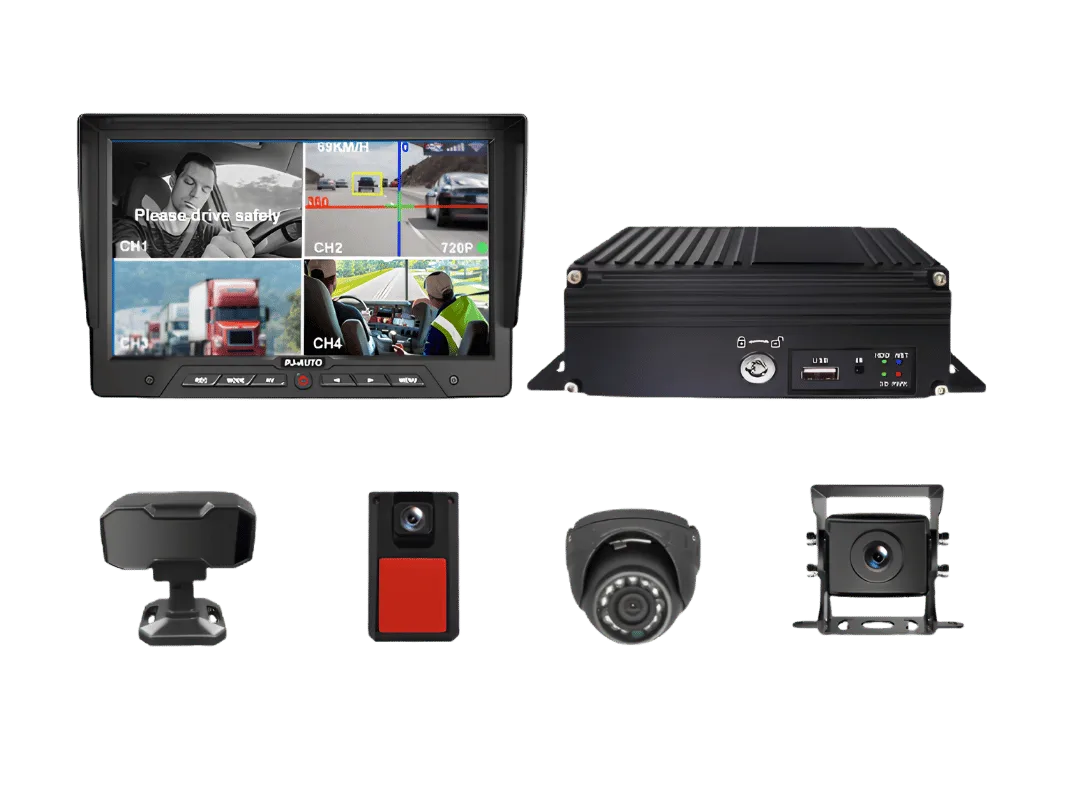 MDVR de 8 Canales con ADAS, BSD y DMS