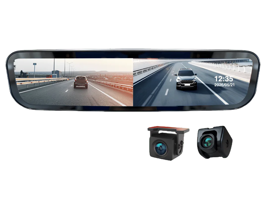 Espejo Digital Nueva Generación con Grabación Dual HD y BSD